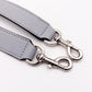 FENDI By the Way Handbag, Leather, Blue-Gray, Women's, 2-Way, Beige, Crossbody, Silver Hardware