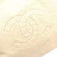 CHANEL Chain Tote Bag, Olsen Shoulder Bag, Canvas and Leather, Beige