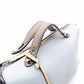 FENDI By the Way Handbag, Leather, Blue Tones, Women's, 2-Way, Yellow, Brown, Crossbody