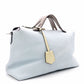 FENDI By the Way Handbag, Leather, Blue Tones, Women's, 2-Way, Yellow, Brown, Crossbody