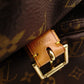 LOUIS VUITTON Monogram canvas Montsouris GM Backpack Daypack Brown PVC/leather Women