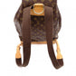 LOUIS VUITTON Monogram canvas Montsouris GM Backpack Daypack Brown PVC/leather Women