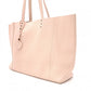 BOTTEGAVENETA Omilage Intrecciato Tote Bag, Leather, Pink Beige