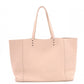 BOTTEGAVENETA Omilage Intrecciato Tote Bag, Leather, Pink Beige