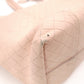 BOTTEGAVENETA Omilage Intrecciato Tote Bag, Leather, Pink Beige