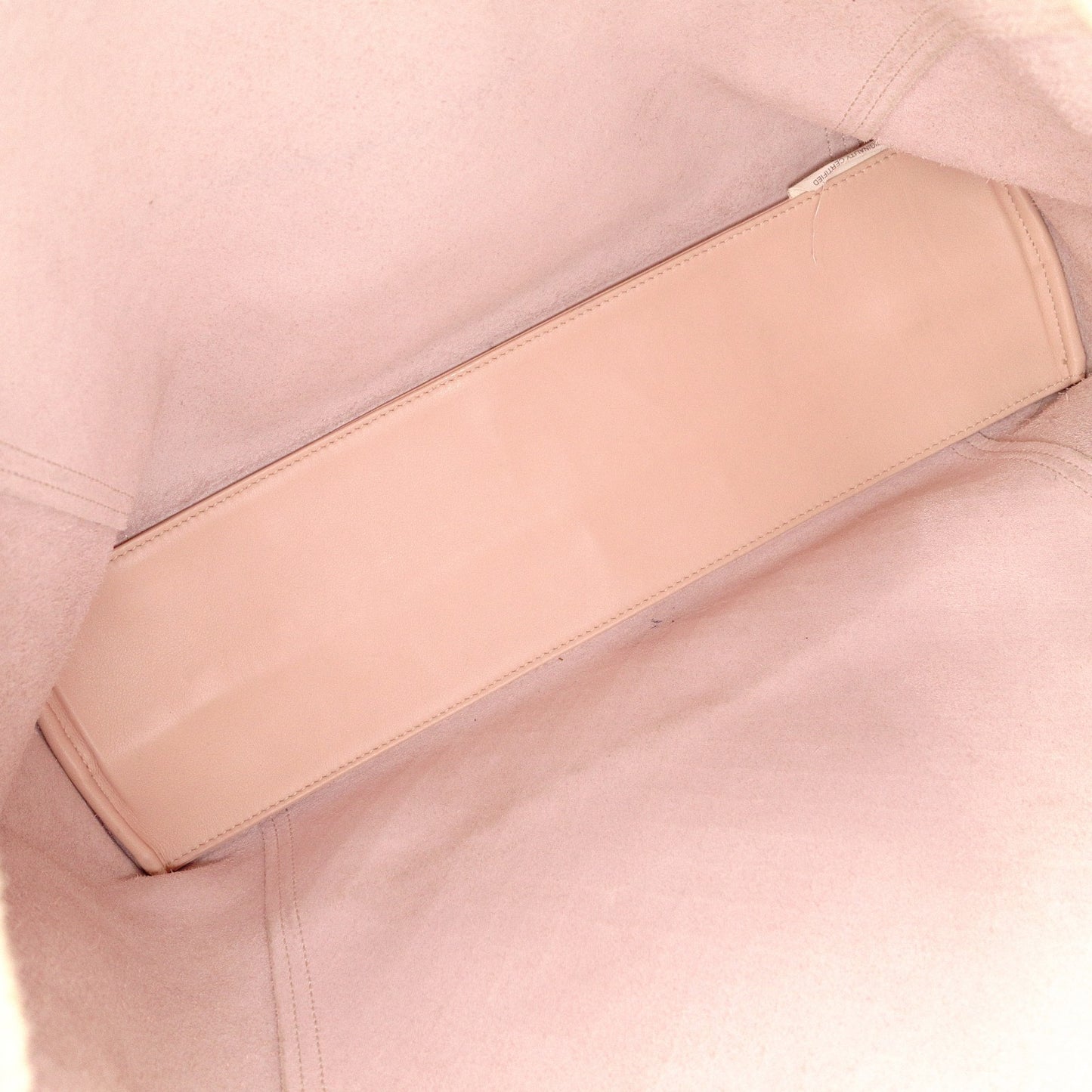 BOTTEGAVENETA Omilage Intrecciato Tote Bag, Leather, Pink Beige