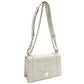 DIOR Diorama Chain Shoulder Bag Gray Suede Leather Crossbody Silver Hardware 7-10-544