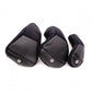 HERMES Golf Club Cover Set, Serie, Leather and Polyurethane, Black