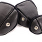 HERMES Golf Club Cover Set, Serie, Leather and Polyurethane, Black