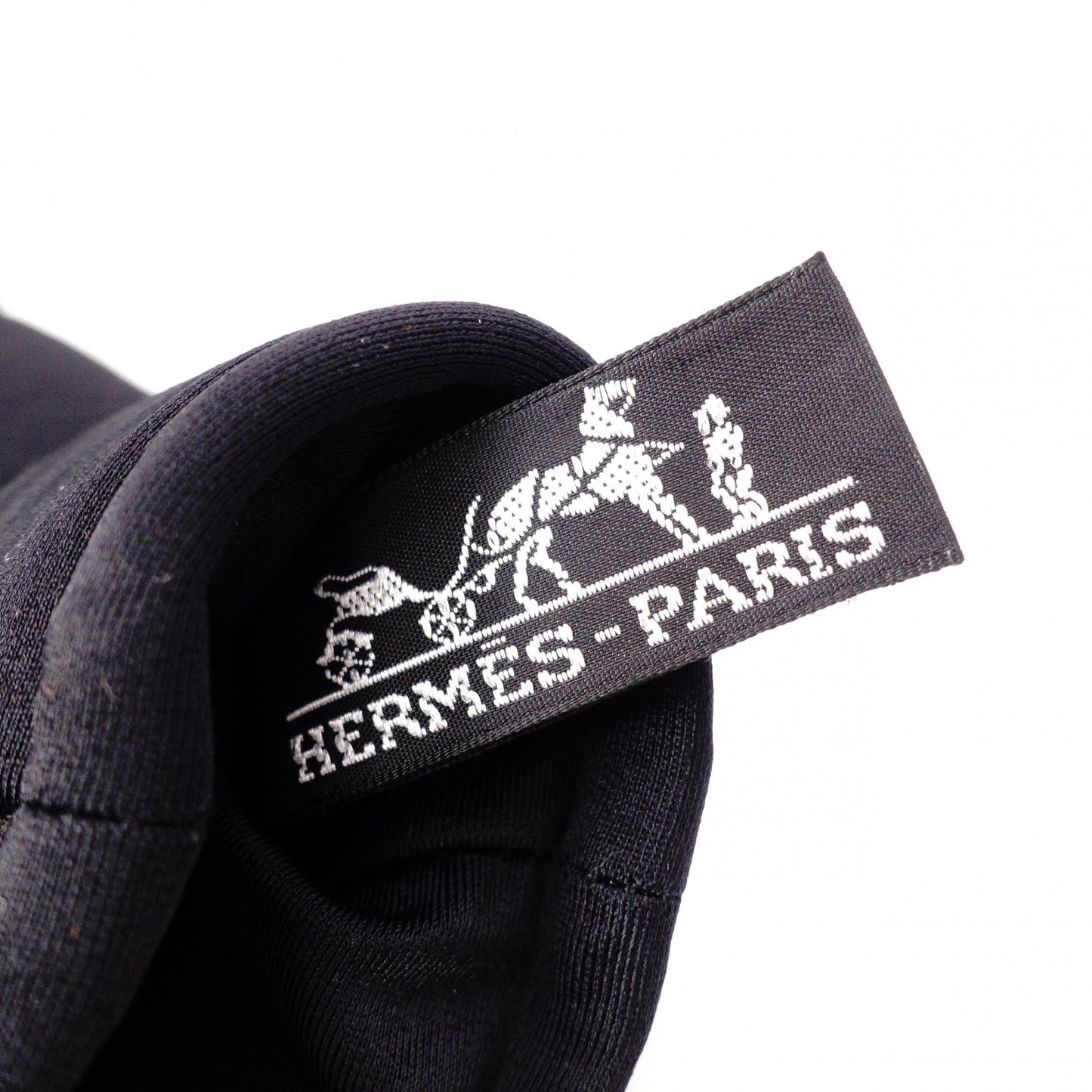 HERMES Golf Club Cover Set, Serie, Leather and Polyurethane, Black