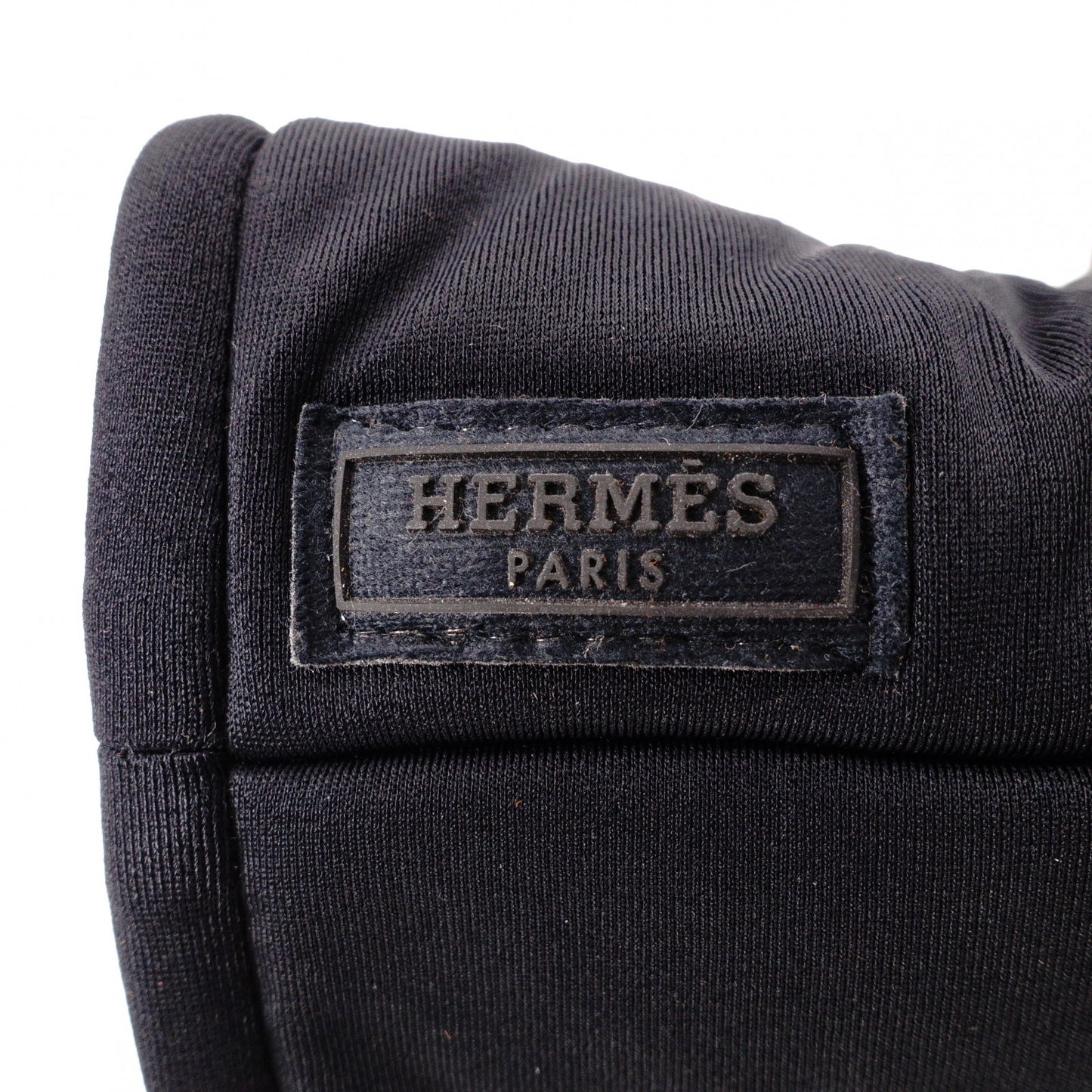 HERMES Golf Club Cover Set, Serie, Leather and Polyurethane, Black