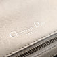DIOR Diorama Chain Shoulder Bag Gray Suede Leather Crossbody Silver Hardware 7-10-544