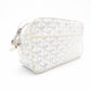 GOYARD Cup Vert Shoulder Bag White PVC