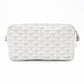 GOYARD Cup Vert Shoulder Bag White PVC