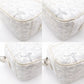 GOYARD Cup Vert Shoulder Bag White PVC