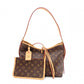 LOUIS VUITTON Carryall NM PM Monogram Canvas Shoulder Bag, PVC/Leather, Brown, Women's