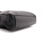 PRADA Leather Tote Bag, Black, Men's Business Bag, Briefcase, A4 Size, Silver Hardware