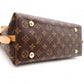 LOUIS VUITTON Carryall NM PM Monogram Canvas Shoulder Bag, PVC/Leather, Brown, Women's