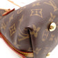 LOUIS VUITTON Carryall NM PM Monogram Canvas Shoulder Bag, PVC/Leather, Brown, Women's