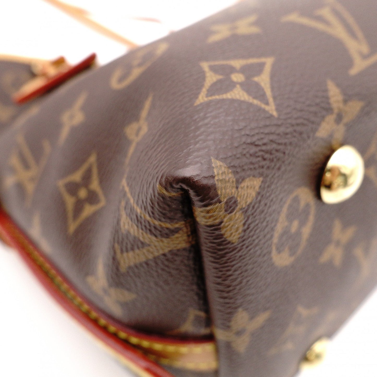 LOUIS VUITTON Carryall NM PM Monogram Canvas Shoulder Bag, PVC/Leather, Brown, Women's