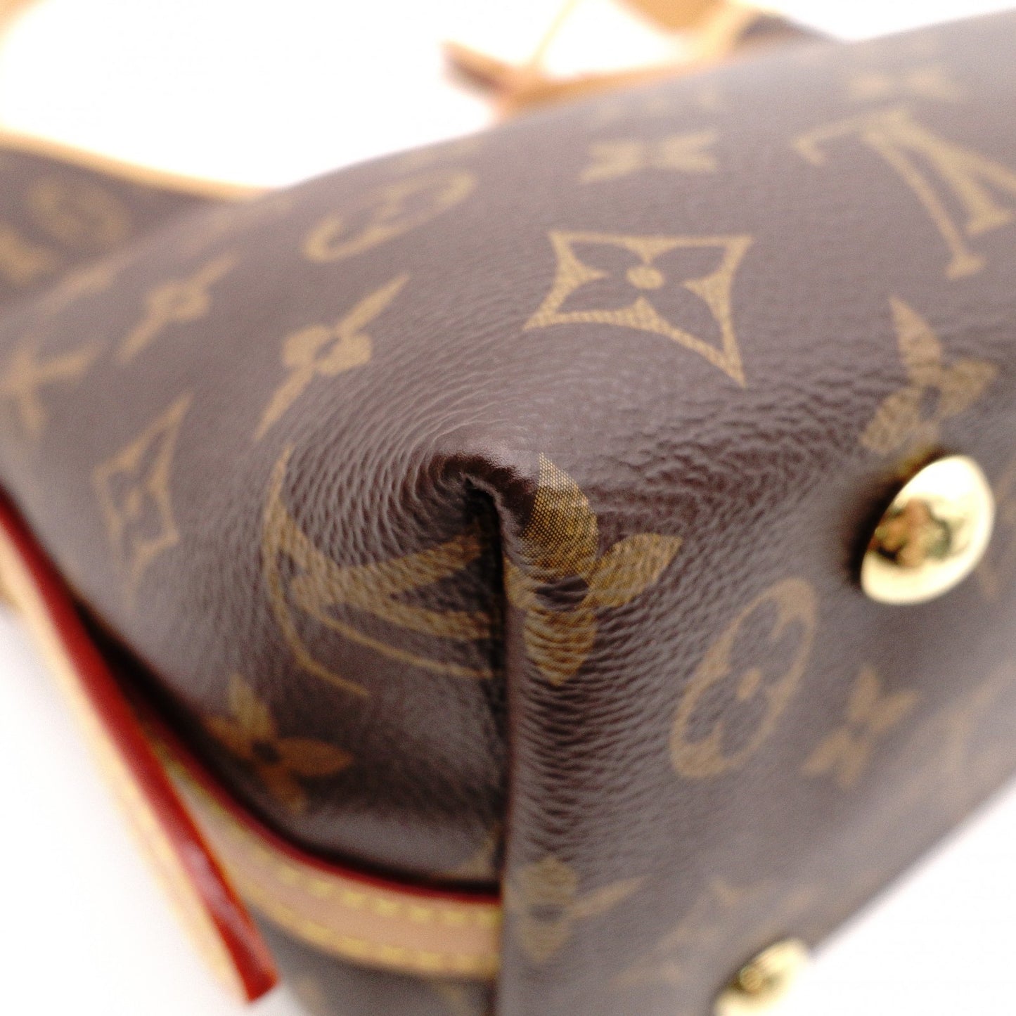 LOUIS VUITTON Carryall NM PM Monogram Canvas Shoulder Bag, PVC/Leather, Brown, Women's
