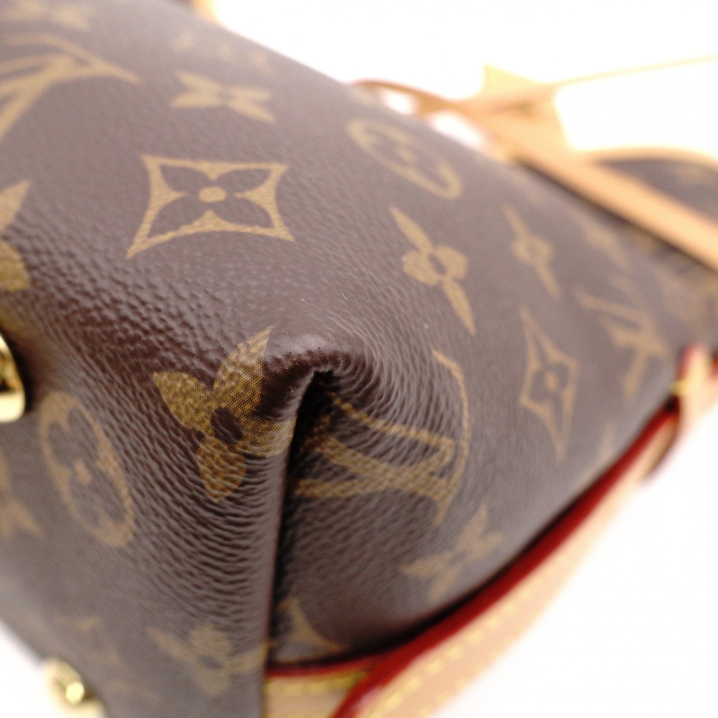LOUIS VUITTON Carryall NM PM Monogram Canvas Shoulder Bag, PVC/Leather, Brown, Women's