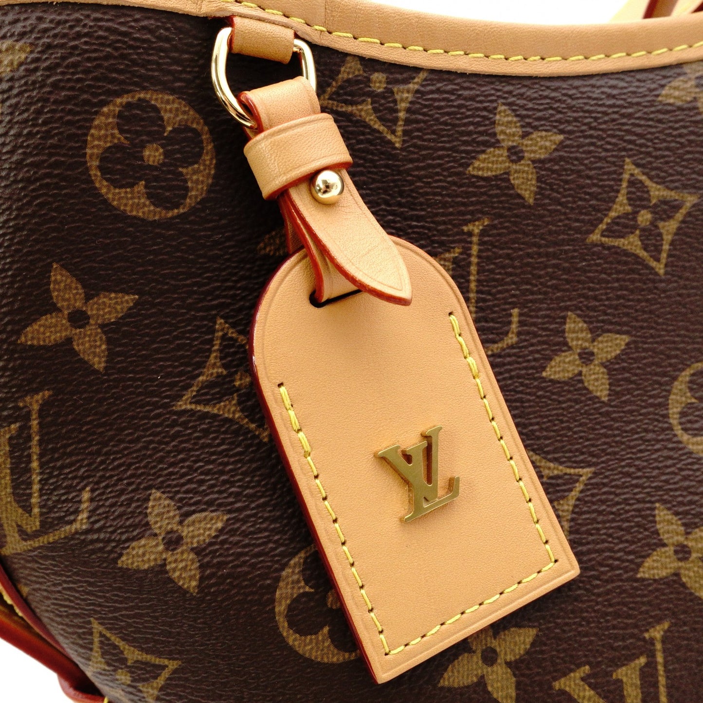 LOUIS VUITTON Carryall NM PM Monogram Canvas Shoulder Bag, PVC/Leather, Brown, Women's