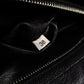 PRADA Leather Tote Bag, Black, Men's Business Bag, Briefcase, A4 Size, Silver Hardware