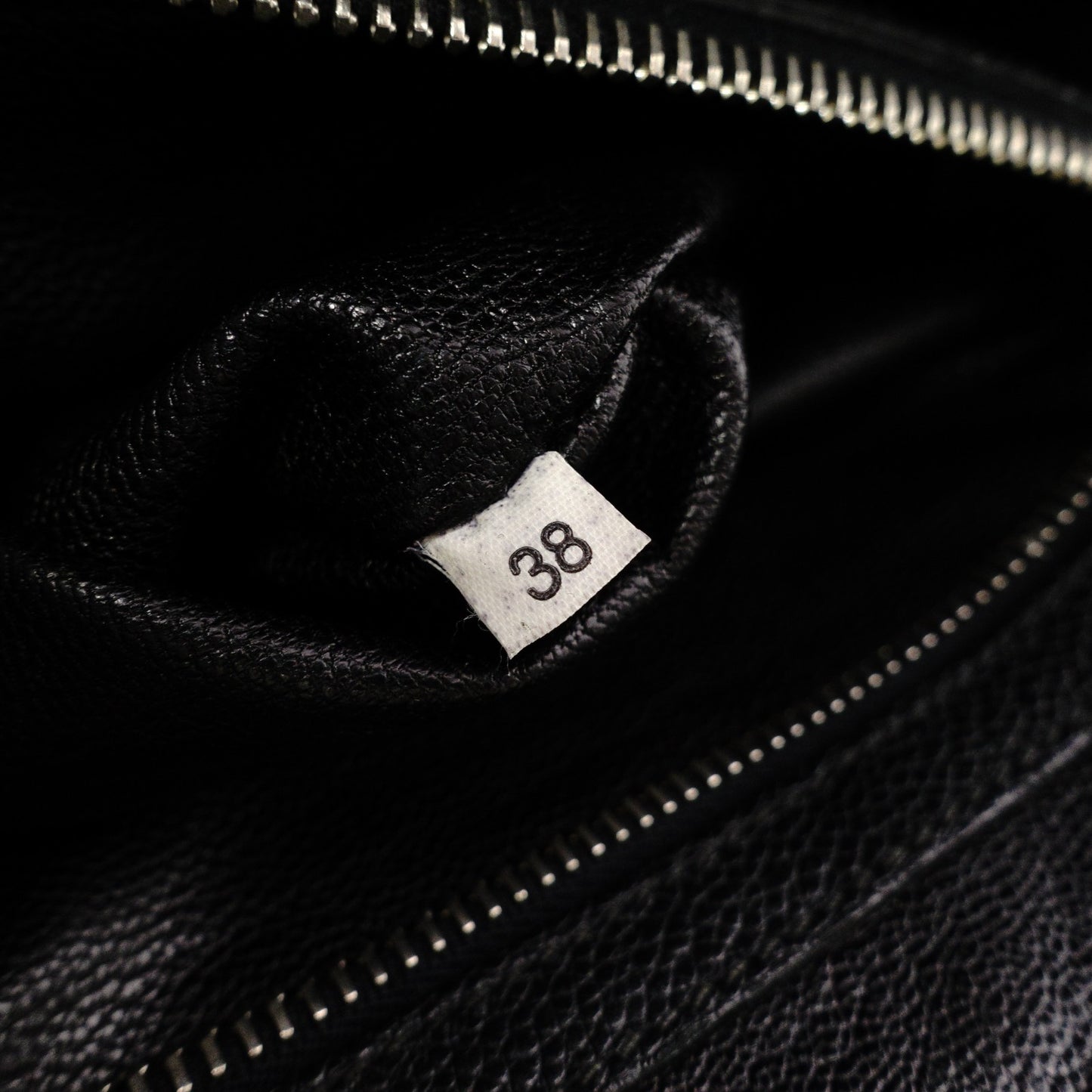 PRADA Leather Tote Bag, Black, Men's Business Bag, Briefcase, A4 Size, Silver Hardware