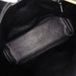 CELINE Macadam Handbag PVC Leather Black Brown
