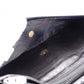 CHANEL Caviar Skin Chain Wallet Shoulder Bag, Leather, Black with Gold Hardware