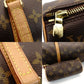 LOUIS VUITTON Papillon 30 Monogram Canvas Handbag PVC Leather Brown Shoulder 7-8-328