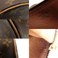 LOUIS VUITTON Papillon 30 Monogram Canvas Handbag PVC Leather Brown Shoulder 7-8-328