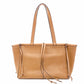 LOEWE Anagram Shoulder Bag Leather Brown