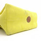 LOEWE Cushion Tote Small Tote Bag, Canvas/Leather, Yellow/Brown, Women's