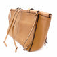 LOEWE Anagram Shoulder Bag Leather Brown