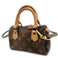 LOUIS VUITTON Mini Speedy Monogram Canvas M41534 PVC Leather Shoulder Crossbody Brown 7-10-322