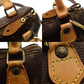 LOUIS VUITTON Mini Speedy Monogram Canvas M41534 PVC Leather Shoulder Crossbody Brown 7-10-322