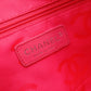 CHANEL Lambskin Cambon Line Shoulder Bag, Leather, Black with Silver Hardware