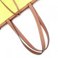 LOEWE Cushion Tote Small Tote Bag, Canvas/Leather, Yellow/Brown, Women's