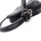 CHANEL Lambskin Cambon Line Shoulder Bag, Leather, Black with Silver Hardware