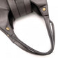 BVLGARI Chandra Tote Bag, Leather Shoulder Bag with Gold Hardware