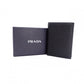 Unused, with box: PRADA Saffiano Leather Passport Case, Black, Men's