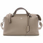 FENDI By the Way Handbag Leather Beige 2-Way