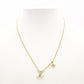 LOUIS VUITTON LV Iconic Necklace Metal/Rhinestone Gold