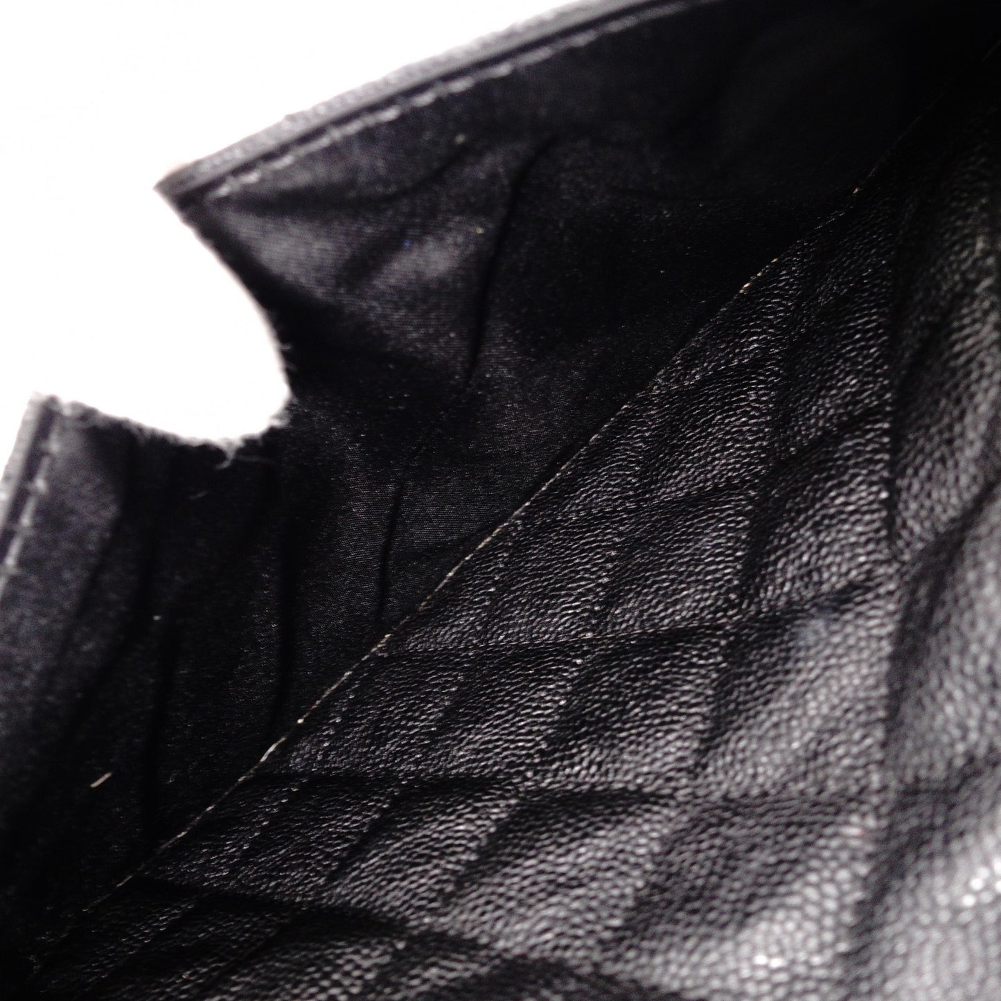 CHANEL Caviar Skin Chain Tote Bag Urban Companion 2-Way Shoulder Bag Leather Black Women's
