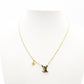 LOUIS VUITTON LV Iconic Necklace Metal/Rhinestone Gold