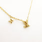 LOUIS VUITTON LV Iconic Necklace Metal/Rhinestone Gold