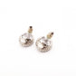 CHANEL Earrings Metal/Rhinestone Silver