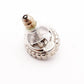 CHANEL Earrings Metal/Rhinestone Silver